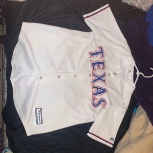Texas baseball  buttoned jersey